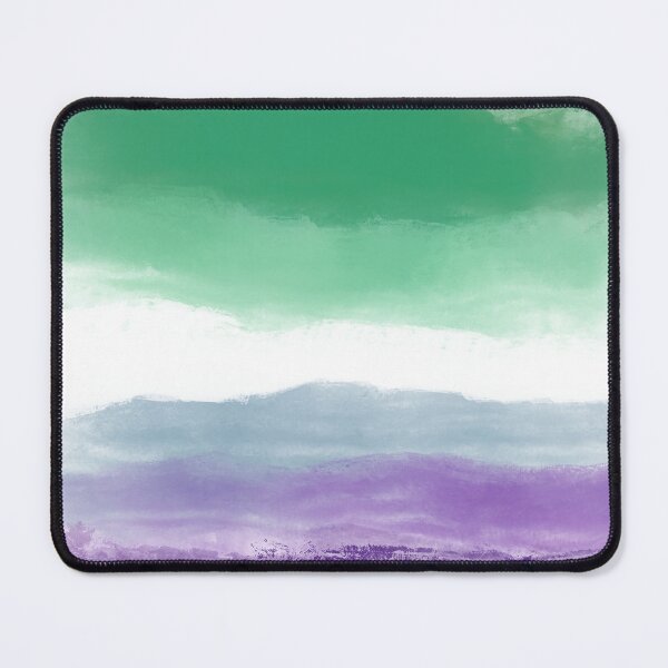 Item preview, Abstract Painted Gay Man's Pride Flag (Vincian) designed and sold by RyanGDesign.
