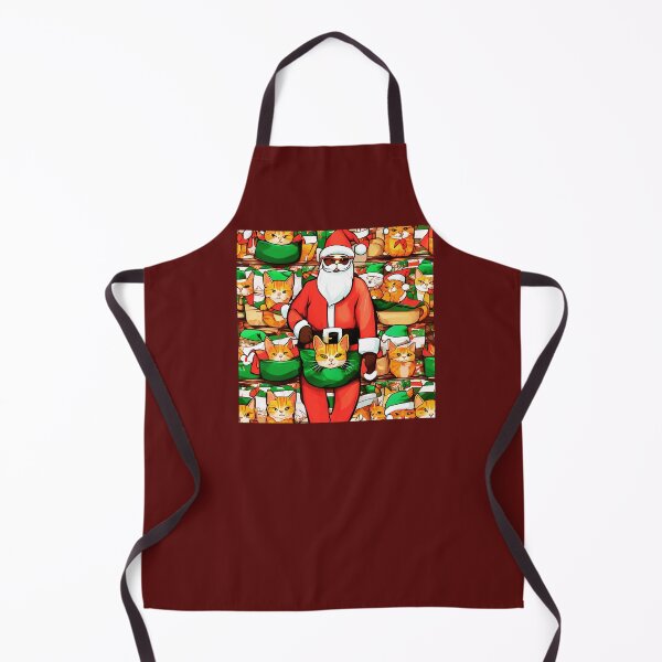Item preview, Cat as Santa designed and sold by Zofia Sosnecka.