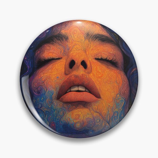 Item preview, Abstract Portrait with Swirling Colors designed and sold by davidonstudio.