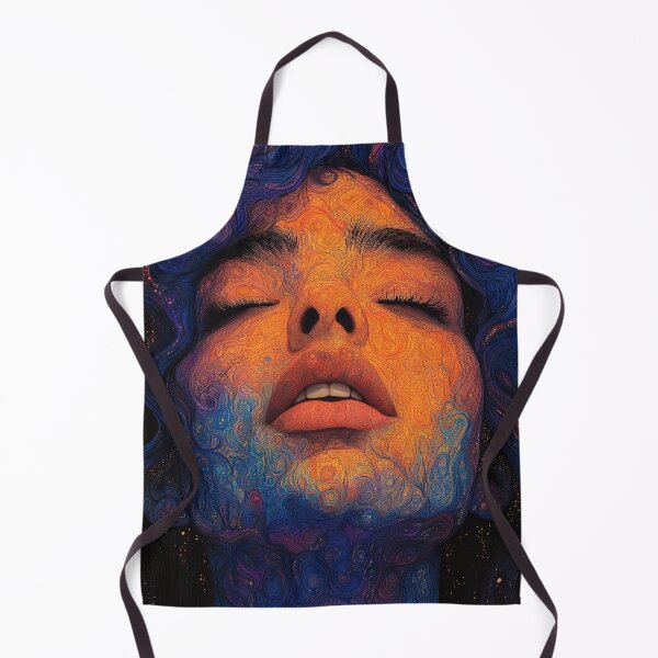 Item preview, Abstract Portrait with Swirling Colors designed and sold by davidonstudio.