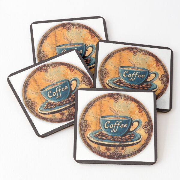 Item preview, Warm Coffee Illustration Artwork  designed and sold by NivyasArtistry.