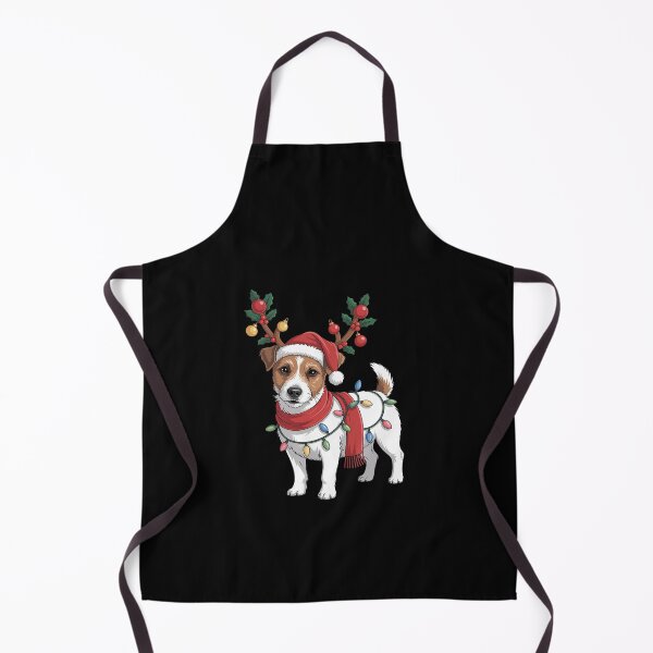 Item preview, Santa jack russell gorgeous reindeer Light Christmas designed and sold by MinaReinger.