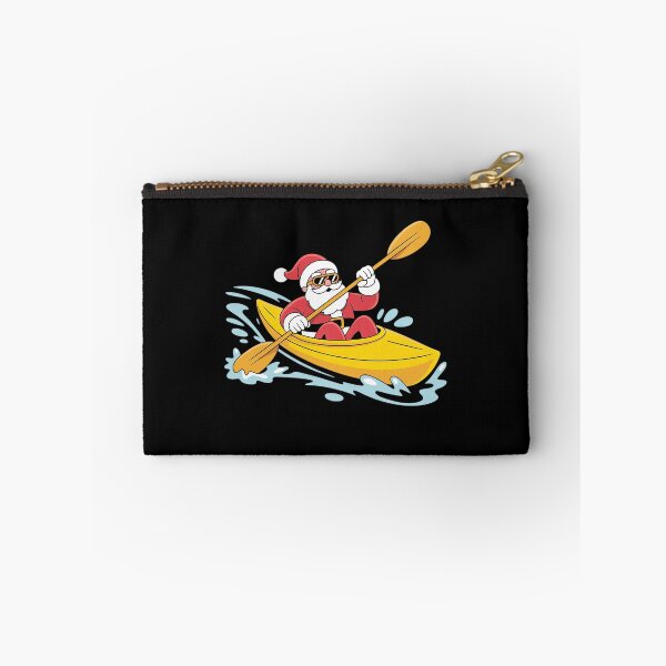 Item preview, Santa Kayaking Kayak Lovers Kayaker Canoeist Christmas designed and sold by HaileyRobel.