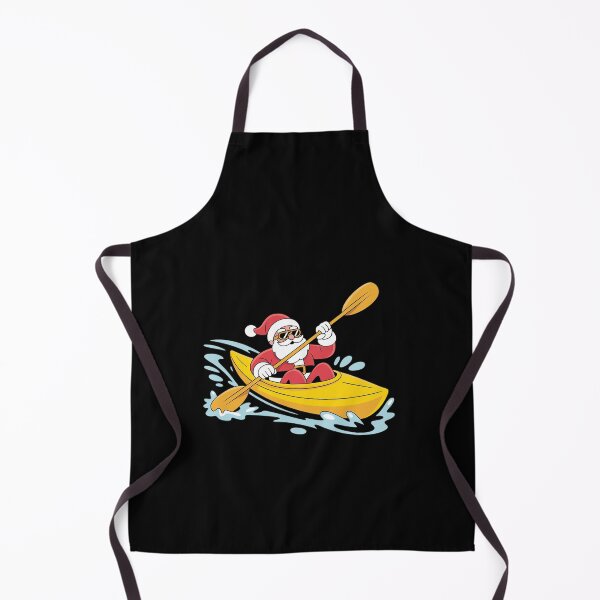 Item preview, Santa Kayaking Kayak Lovers Kayaker Canoeist Christmas designed and sold by HaileyRobel.