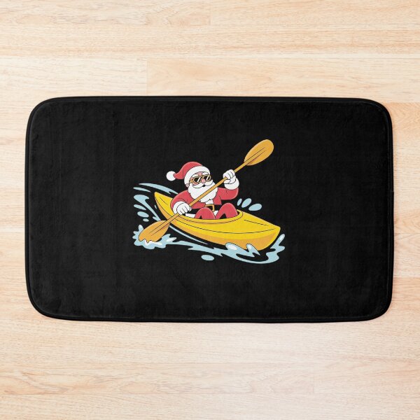 Item preview, Santa Kayaking Kayak Lovers Kayaker Canoeist Christmas designed and sold by HaileyRobel.