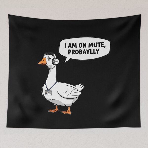 Item preview, Telemarketing Goose Remote Work Online Meeting designed and sold by k3rstman1.