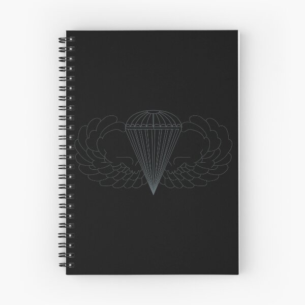 Aperçu de l'œuvre Insigne - Armée - Parachutiste - Basique - Noir - Métal X 300 créée et vendue par Military Insignia Products.