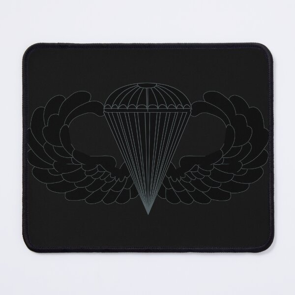 Item preview, Badge - Army - Parachutist - Basic - Black - Metal X 300 designed and sold by Military Insignia Products.