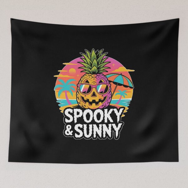 Item preview, Spooky & Sunny Pineapple Pumpkin designed and sold by 404wearpl.