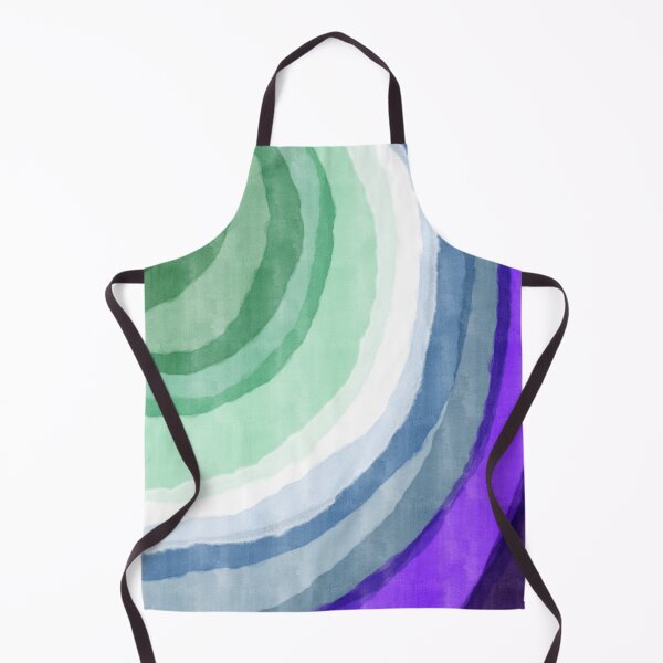 Item preview, Abstract Watercolour Rings Gay Pride Flag (Vincian) designed and sold by RyanGDesign.