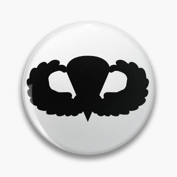Item preview, Badge - Army - Parachutist - Basic - Silhouette X 300 designed and sold by Military Insignia Products.