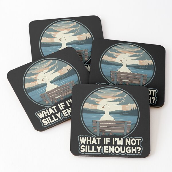 Item preview, What If I'm Not Silly Enough Goose Sunset Funny designed and sold by k3rstman1.