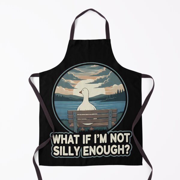 Item preview, What If I'm Not Silly Enough Goose Sunset Funny designed and sold by k3rstman1.