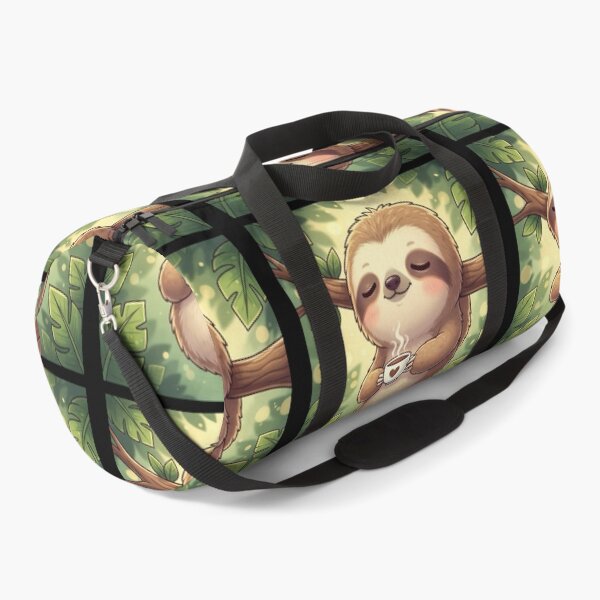 Item preview, Procrastinating Sloth -Retro Lazy Sloth Cartoon Illustration designed and sold by Whisky1111.