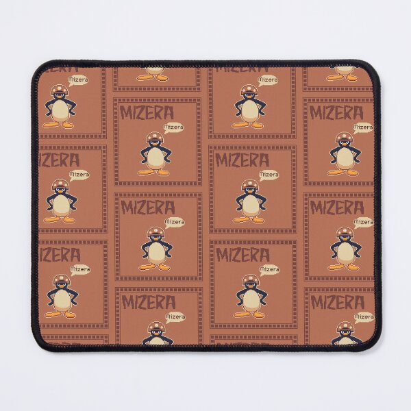 Item preview, Mizera Penguin Pixel Art with Northeastern Hat designed and sold by PixelGalactico.