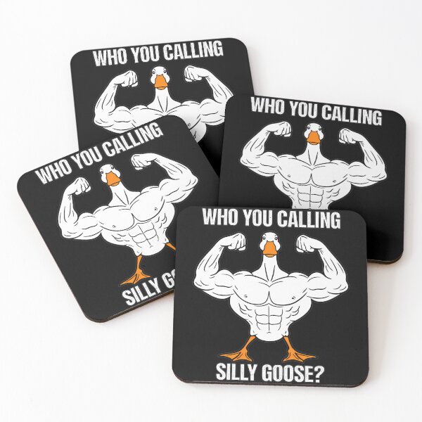 Item preview, Muscular Goose Funny Strong Animal Silly designed and sold by k3rstman1.