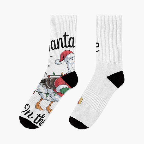 Item preview, Santa Goose  Funny Christmas Goose designed and sold by DrewLeuschke.