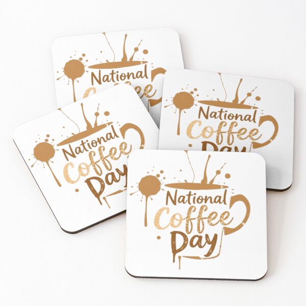 Item preview, National Coffee Day, Classic Vintage Style designed and sold by Thread&Fable.