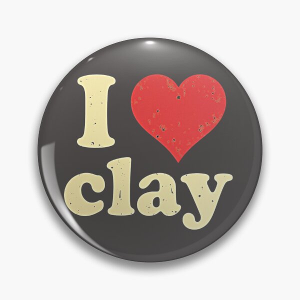 Item preview, I Love Clay Pottery Ceramics Heart designed and sold by rustyroofco.