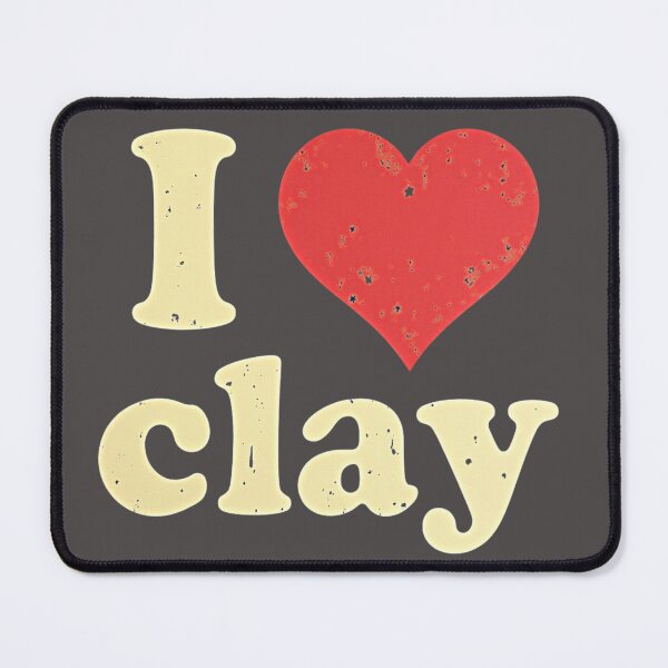 Item preview, I Love Clay Pottery Ceramics Heart designed and sold by rustyroofco.