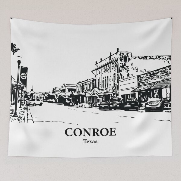 Item preview, Conroe - Texas designed and sold by Lakeric Cityscapes.
