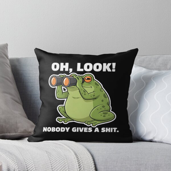 Item preview, Sarcastic Frog Binoculars Humor Meme designed and sold by k3rstman1.