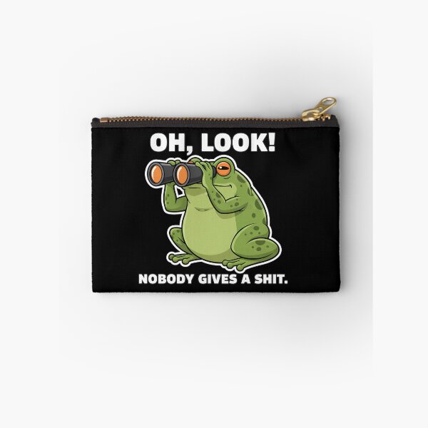 Item preview, Sarcastic Frog Binoculars Humor Meme designed and sold by k3rstman1.