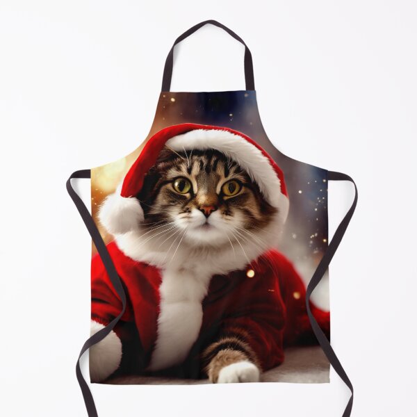 Item preview, Cat as Santa designed and sold by Zofia Sosnecka.
