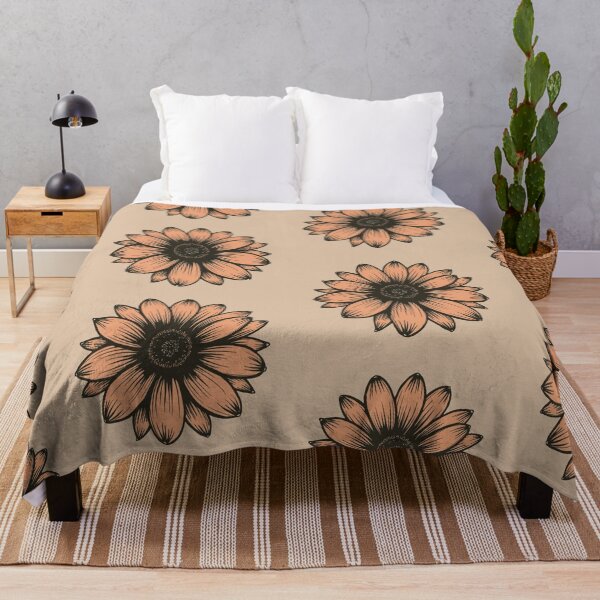 Item preview, Minimalist Sunflower Illustration – Boho Floral Line Art Design designed and sold by Tidarat-27.