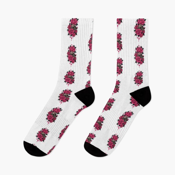 Item preview, Skull and roses designed and sold by MendaciousMina.