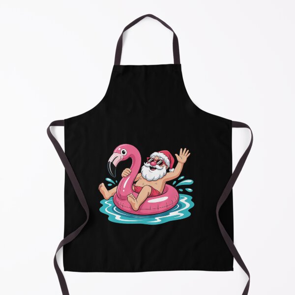 Item preview, Santa Flamingo Floatie Funny Christmas In July Summer Xmas designed and sold by RayArmstrong.