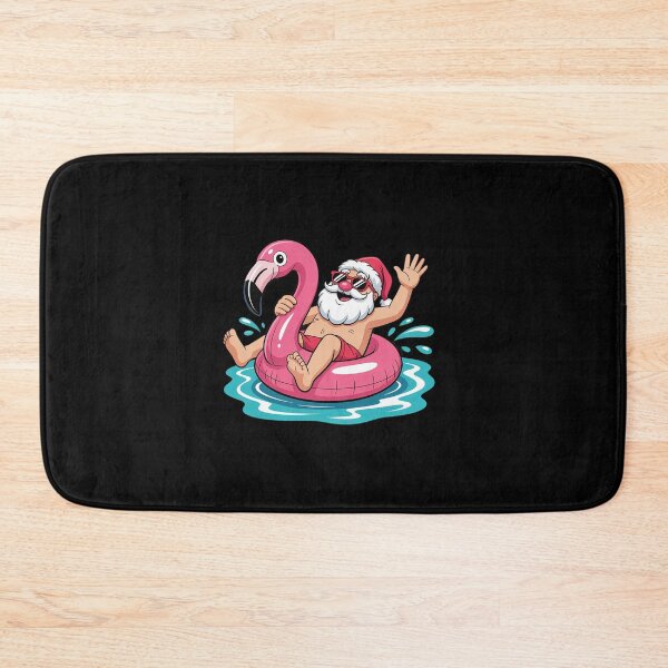 Item preview, Santa Flamingo Floatie Funny Christmas In July Summer Xmas designed and sold by RayArmstrong.