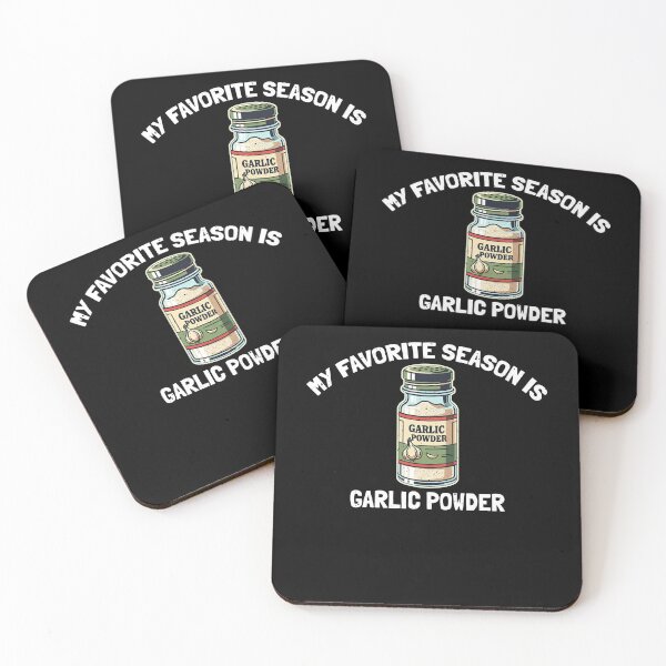 Item preview, My Favorite Season Is Garlic Powder Funny Foodie Kitchen designed and sold by elderberry.