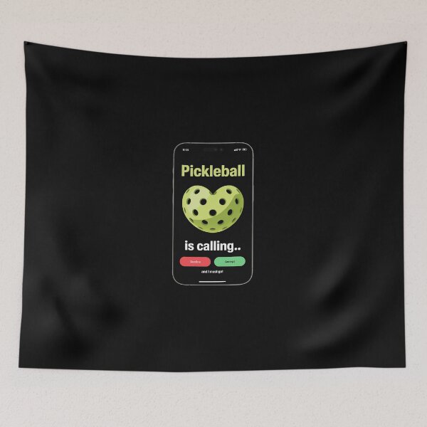 Item preview, Pickle Ball is Calling Team Gear & Player Pickleball  designed and sold by dainegilbert.