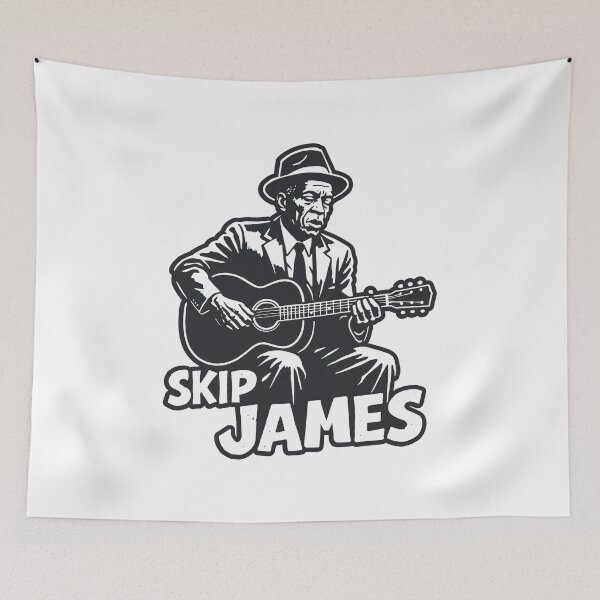 Item preview, Skip James Delta Blues Legend designed and sold by Boogosh.