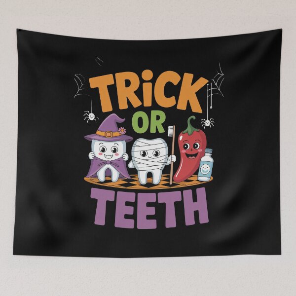 Item preview, Trick Or Teeth Crew Dental Halloween designed and sold by Gogetgiggles.