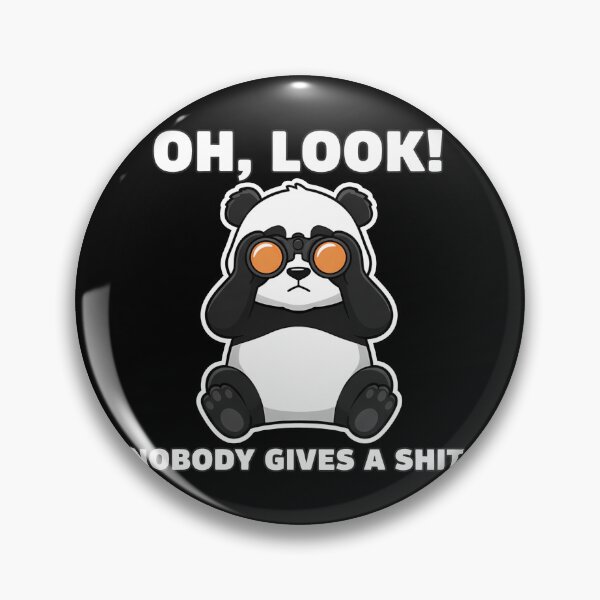 Item preview, Panda Binoculars Funny Quote Sarcasm designed and sold by k3rstman1.