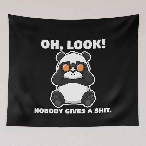 Item preview, Panda Binoculars Funny Quote Sarcasm designed and sold by k3rstman1.