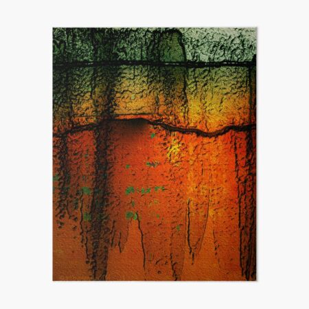 Burnt Caramel Art Board Print