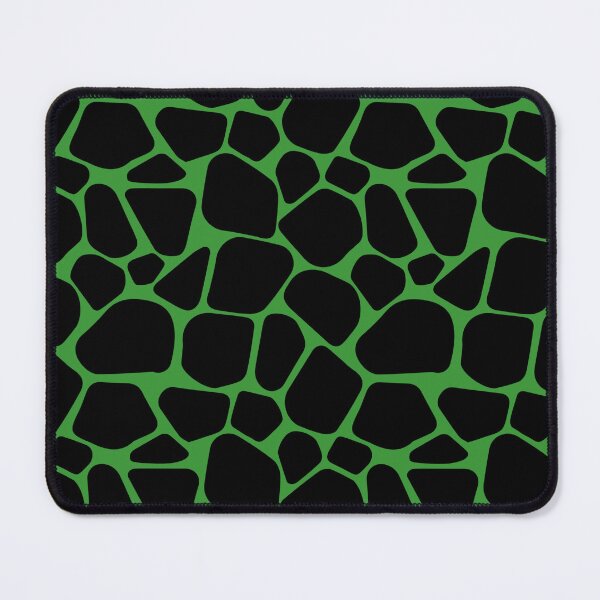 Item preview, Abstract Giraffe Print in Black and Green designed and sold by GamerGearTees.