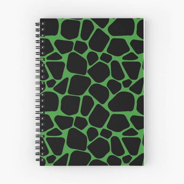 Item preview, Abstract Giraffe Print in Black and Green designed and sold by GamerGearTees.