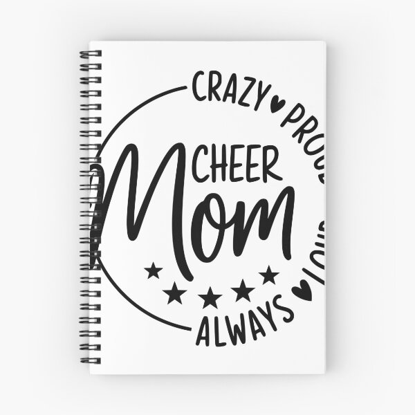 Item preview, Crazy Proud Always Loud Cheer Mom designed and sold by FloraliteCo.