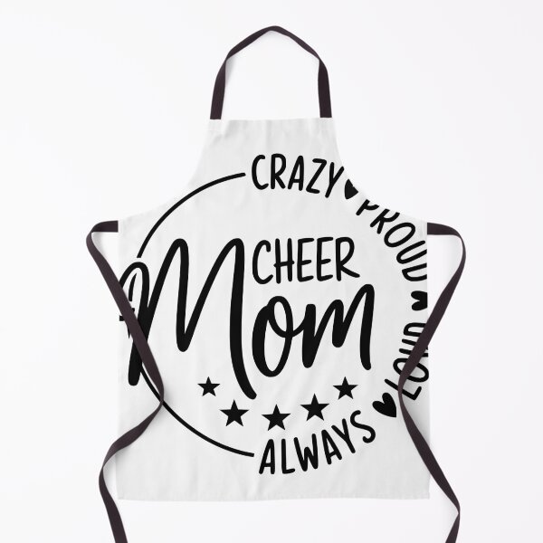 Item preview, Crazy Proud Always Loud Cheer Mom designed and sold by FloraliteCo.
