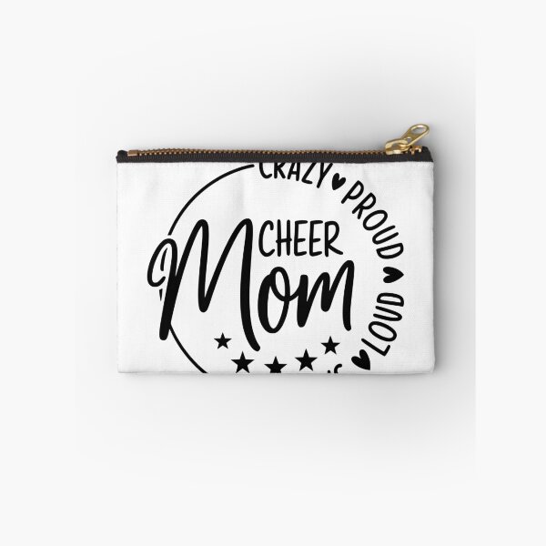 Item preview, Crazy Proud Always Loud Cheer Mom designed and sold by FloraliteCo.