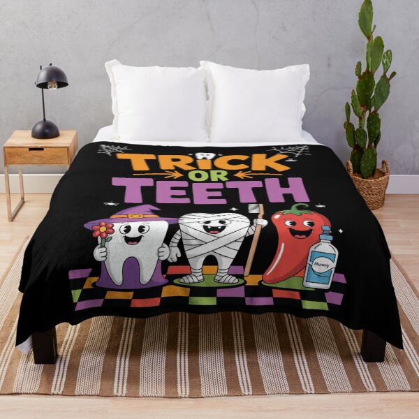 Item preview, Trick Or Teeth Crew Dental Halloween designed and sold by Gogetgiggles.