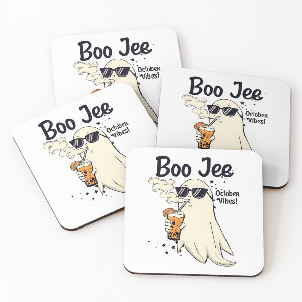 Item preview, Boo Jee October Vibes Ghost Halloween. Spooky humor, fall season - IV designed and sold by YvkafromPoland.