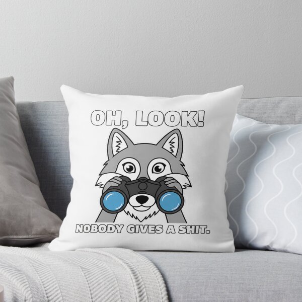 Item preview, Cynical Wolf Binoculars Sarcastic Humor designed and sold by k3rstman1.
