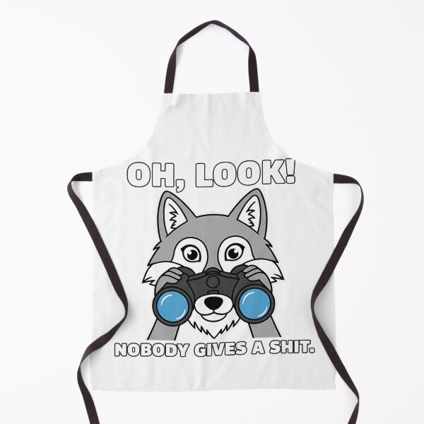 Item preview, Cynical Wolf Binoculars Sarcastic Humor designed and sold by k3rstman1.