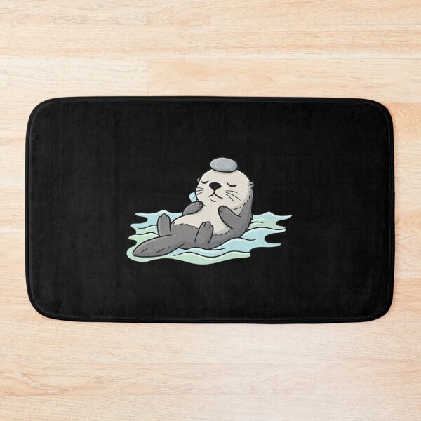 Item preview, Existential Crisis Otter  | Deep Thought Sea Otter Vector  designed and sold by Whisky1111.