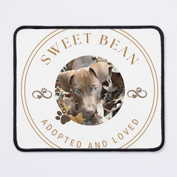 Item preview, Playful Chocolate Lab Mix Puppy Art designed and sold by Whiskered Garden Studio.